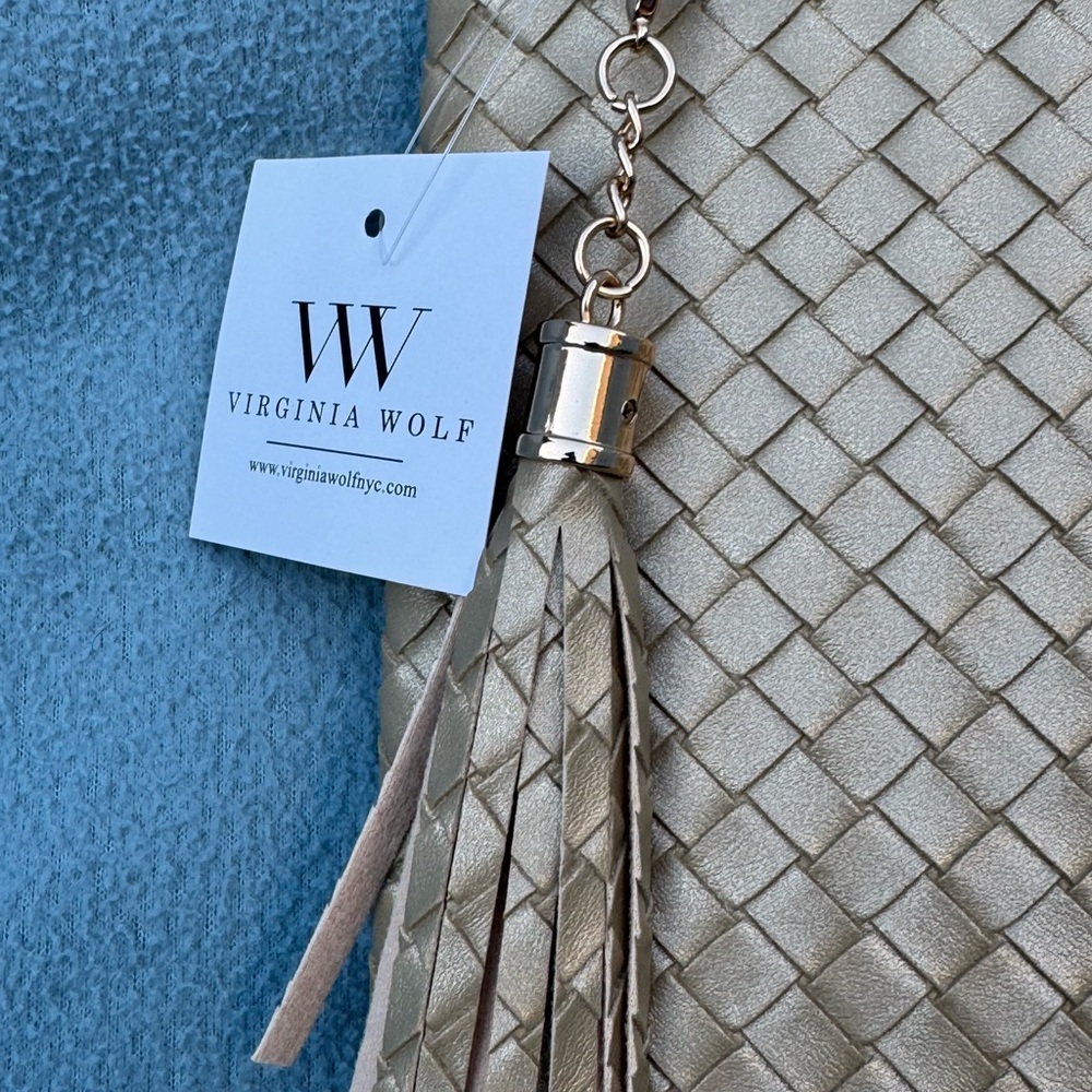 Virgina Wolf NYC Clutch with Tassel - Picture 2 of 4
